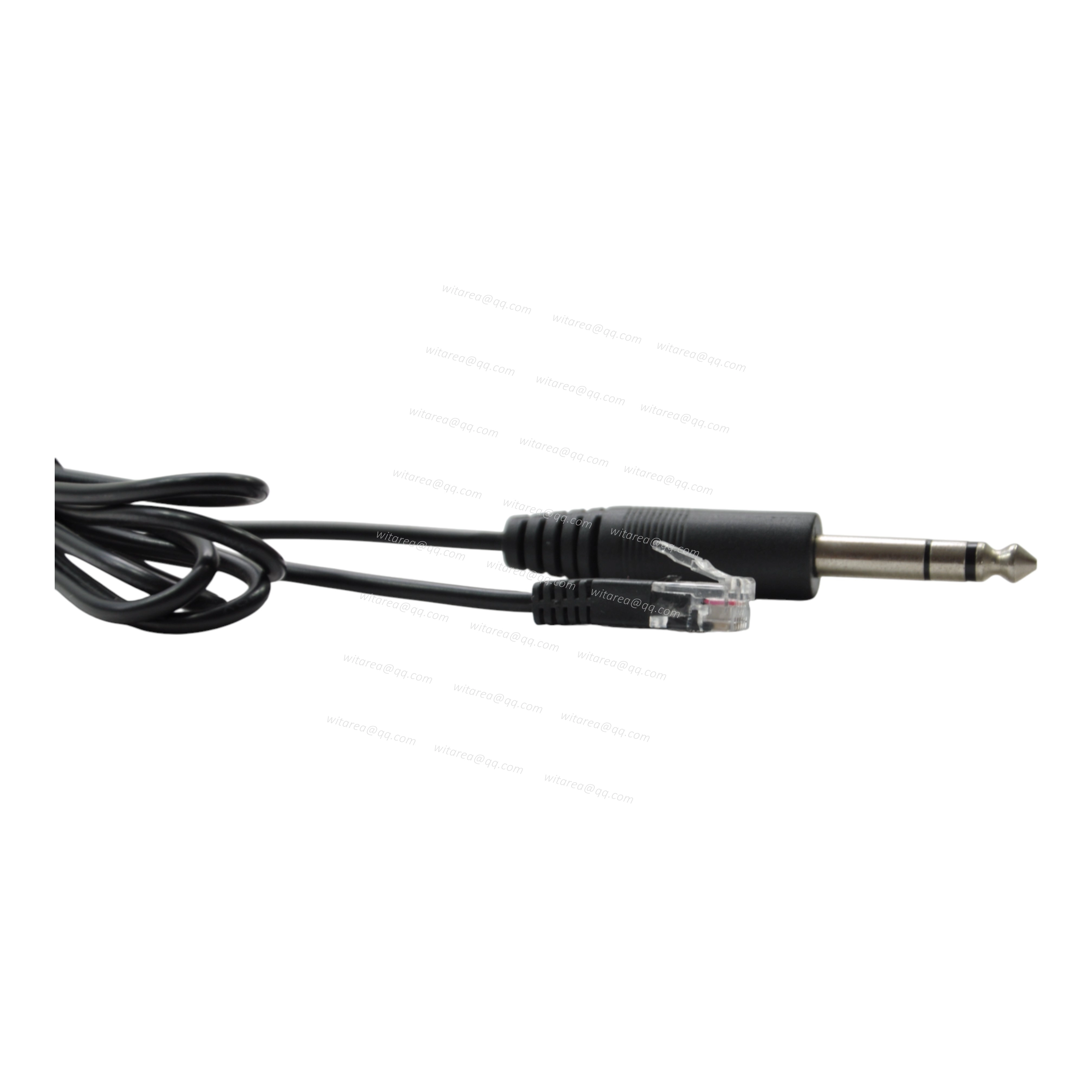 Custom 6.35mm Audio jack to RJ11 Cable