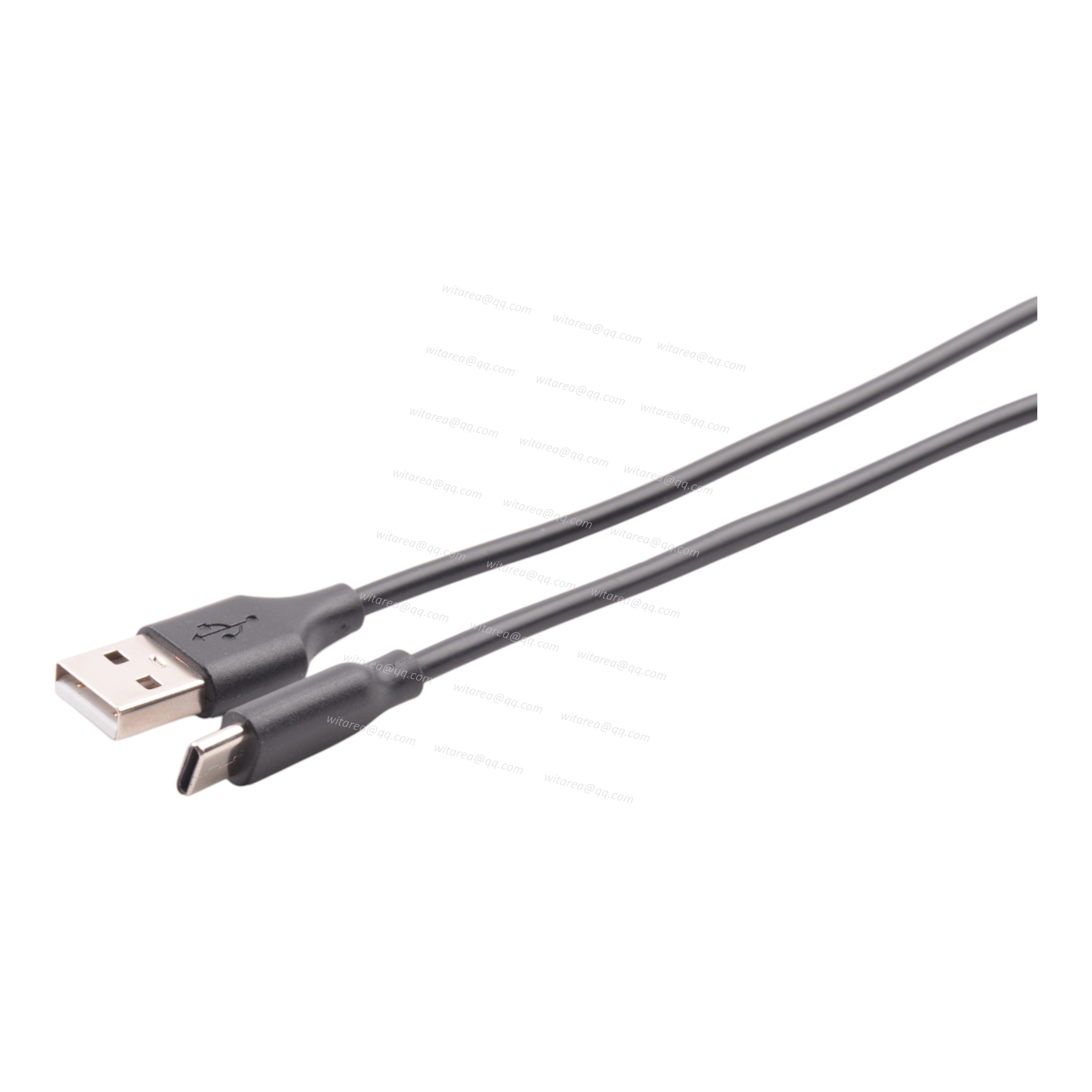 USB A Male to USB Type C Male Charging Cable