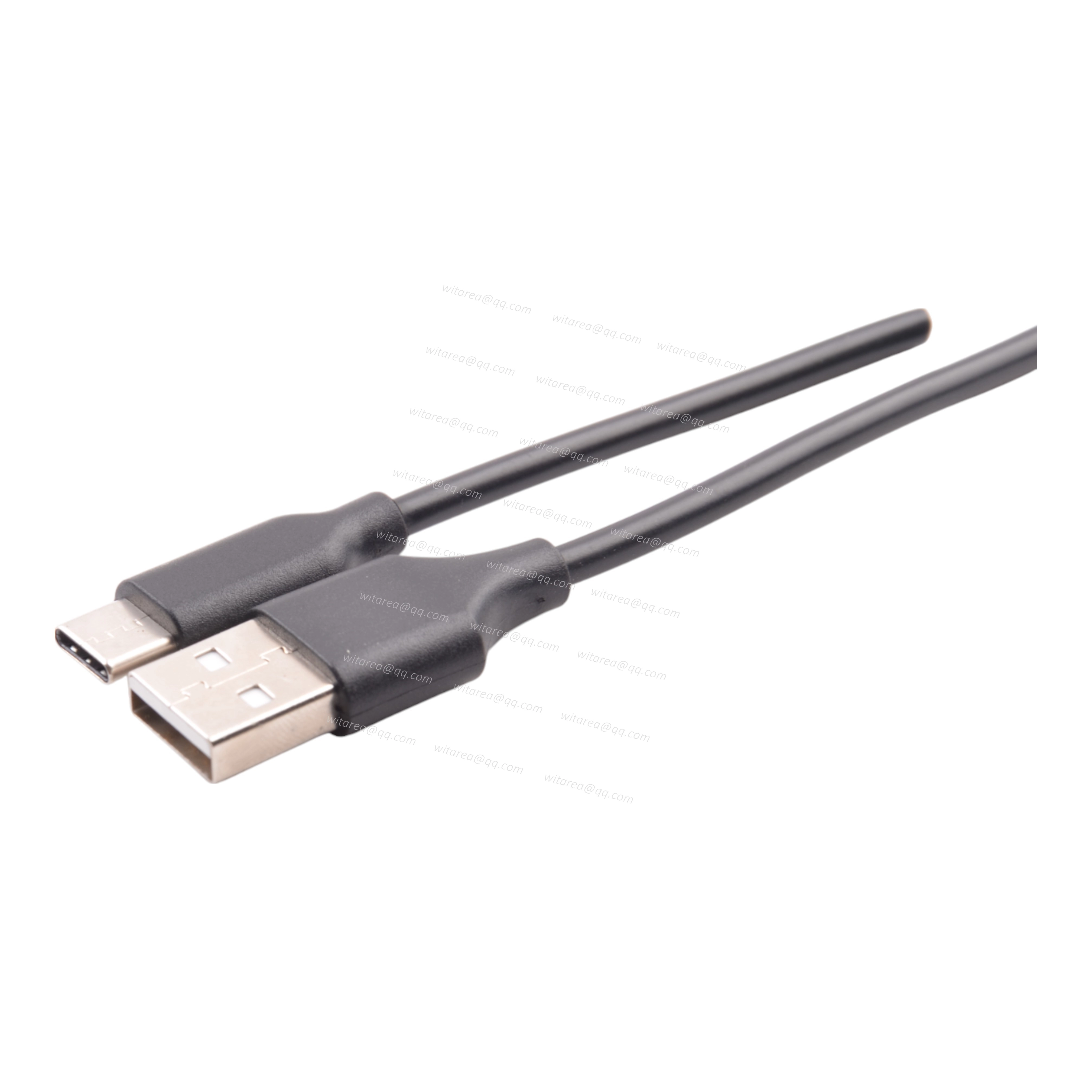 USB A Male to USB Type C Male Charging Cable