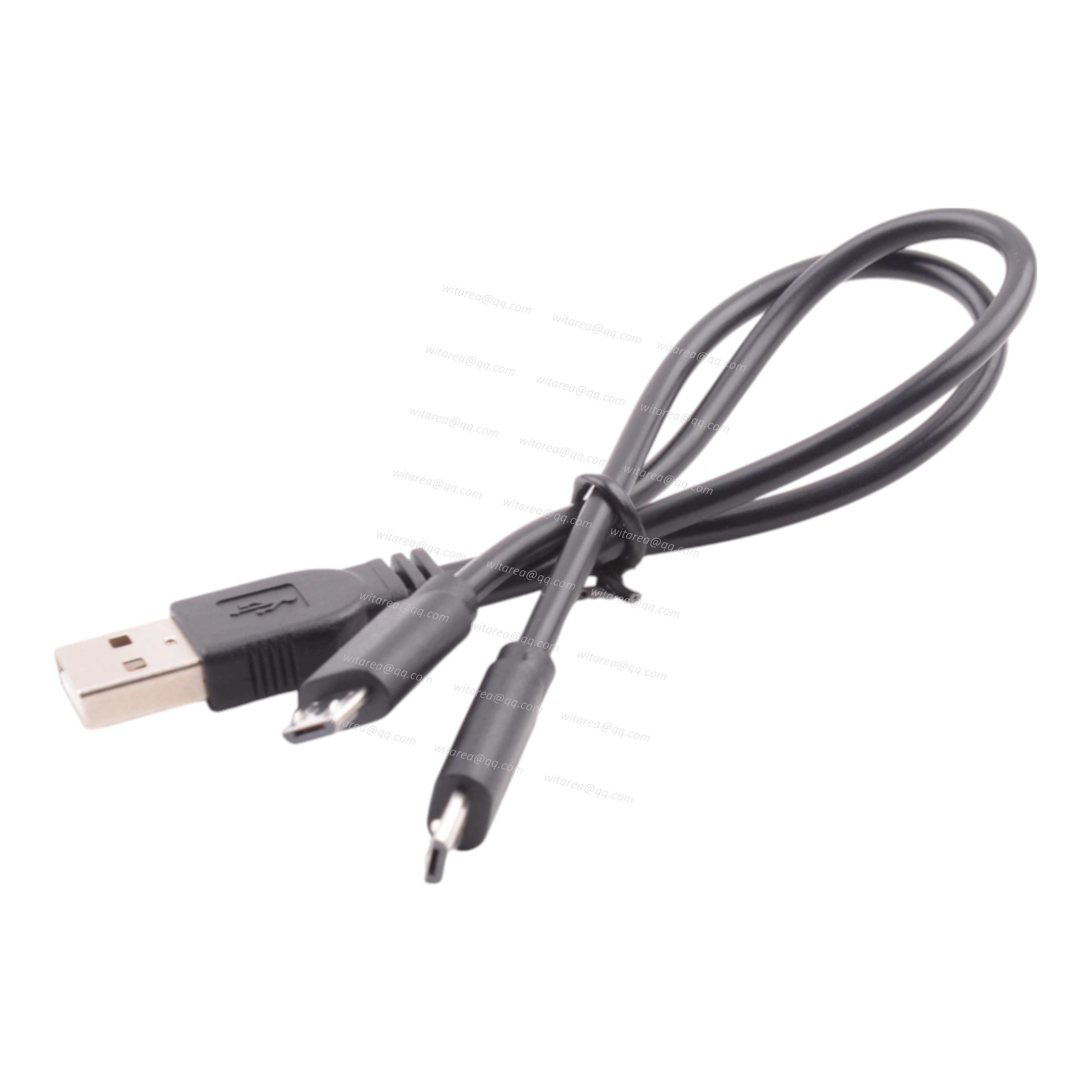 USB AM To Micro USB Y Cable