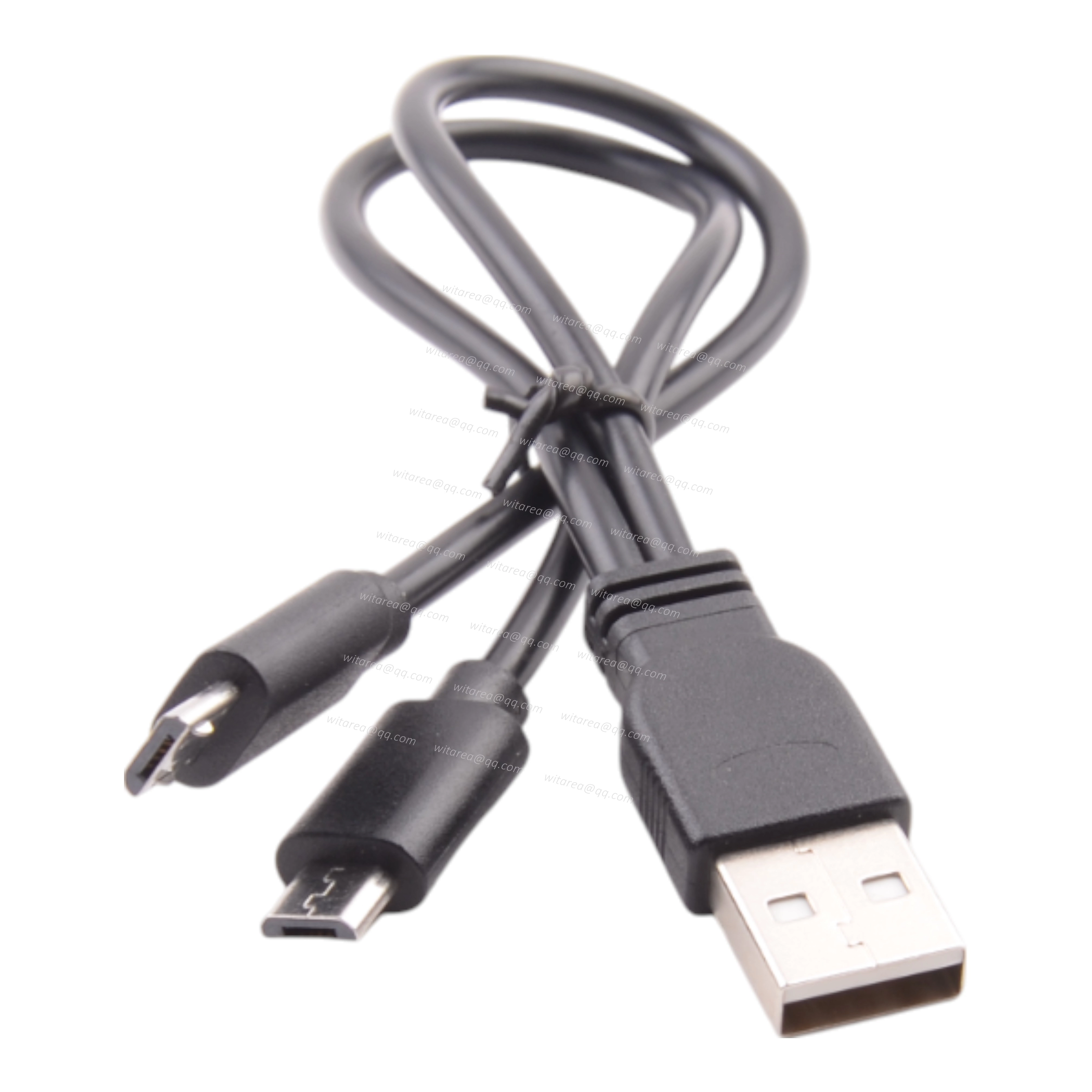 USB AM To Micro USB Y Cable