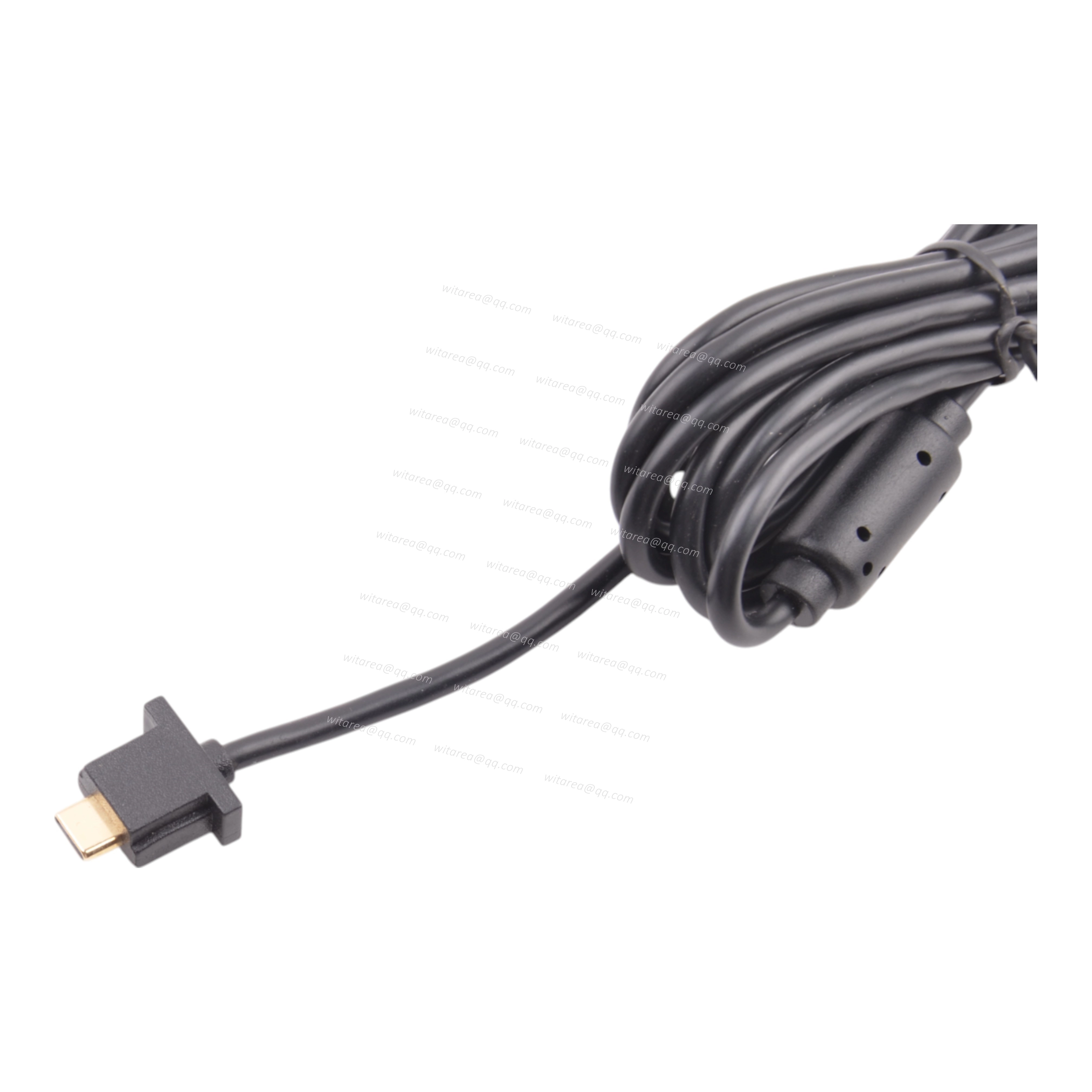 Custom Gold Plated Type C Fractal Cable With Ferrite Bead