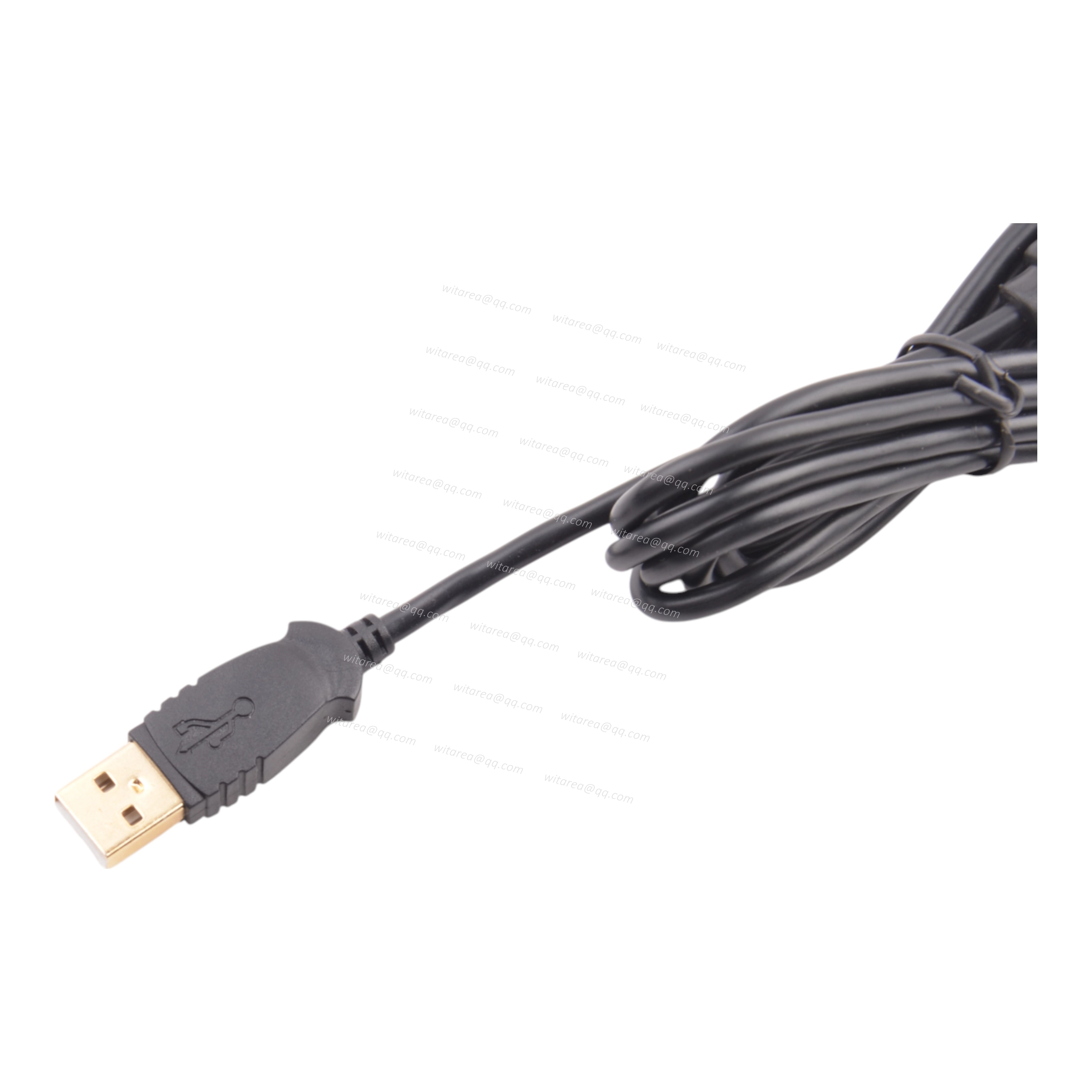 Custom Gold Plated Type C Fractal Cable With Ferrite Bead