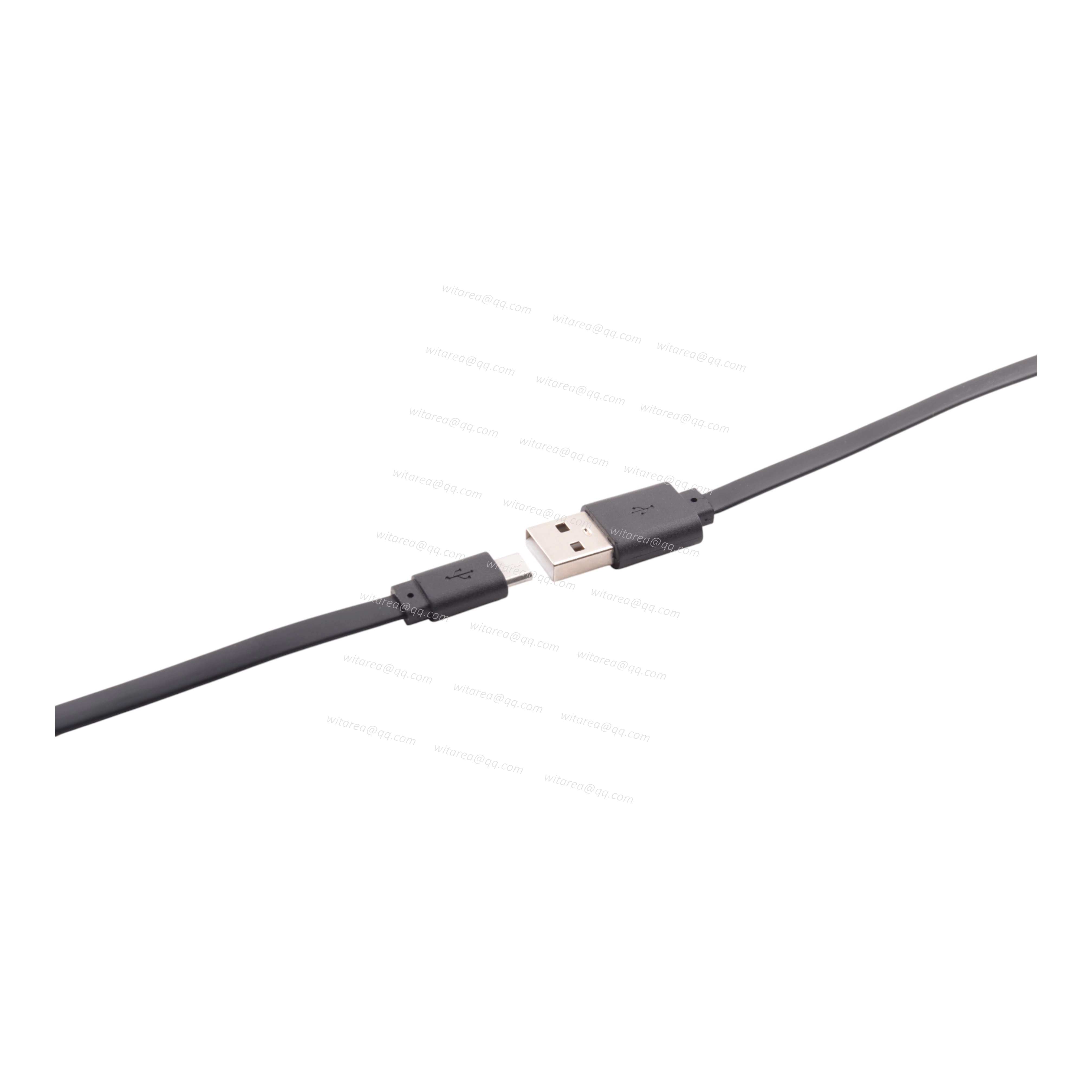 USB AM to Micro BM Flat Charging Cable