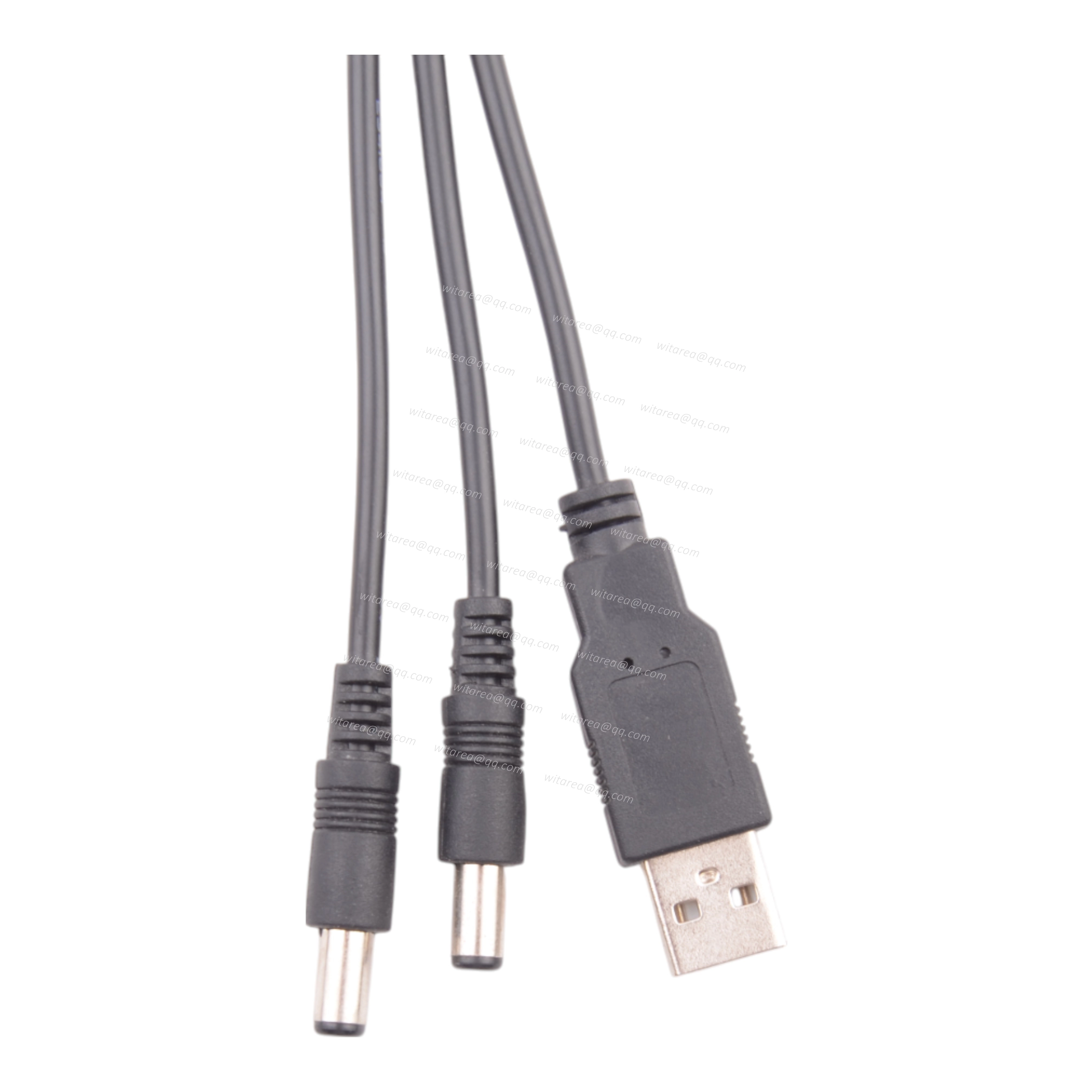 USB AM To DC5525 Splitter Cable