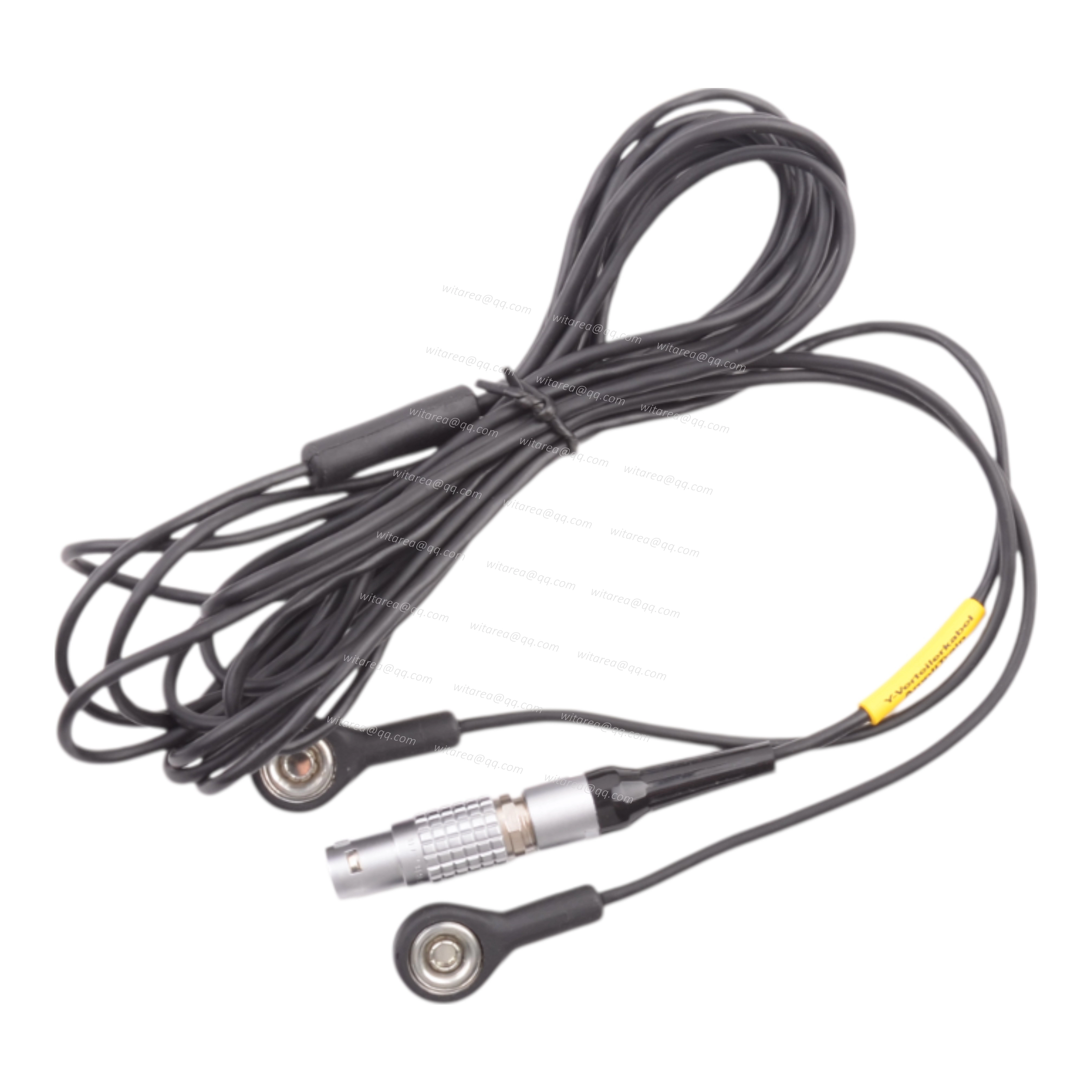 LEMO 1B Connector To Electrode Snap Cable