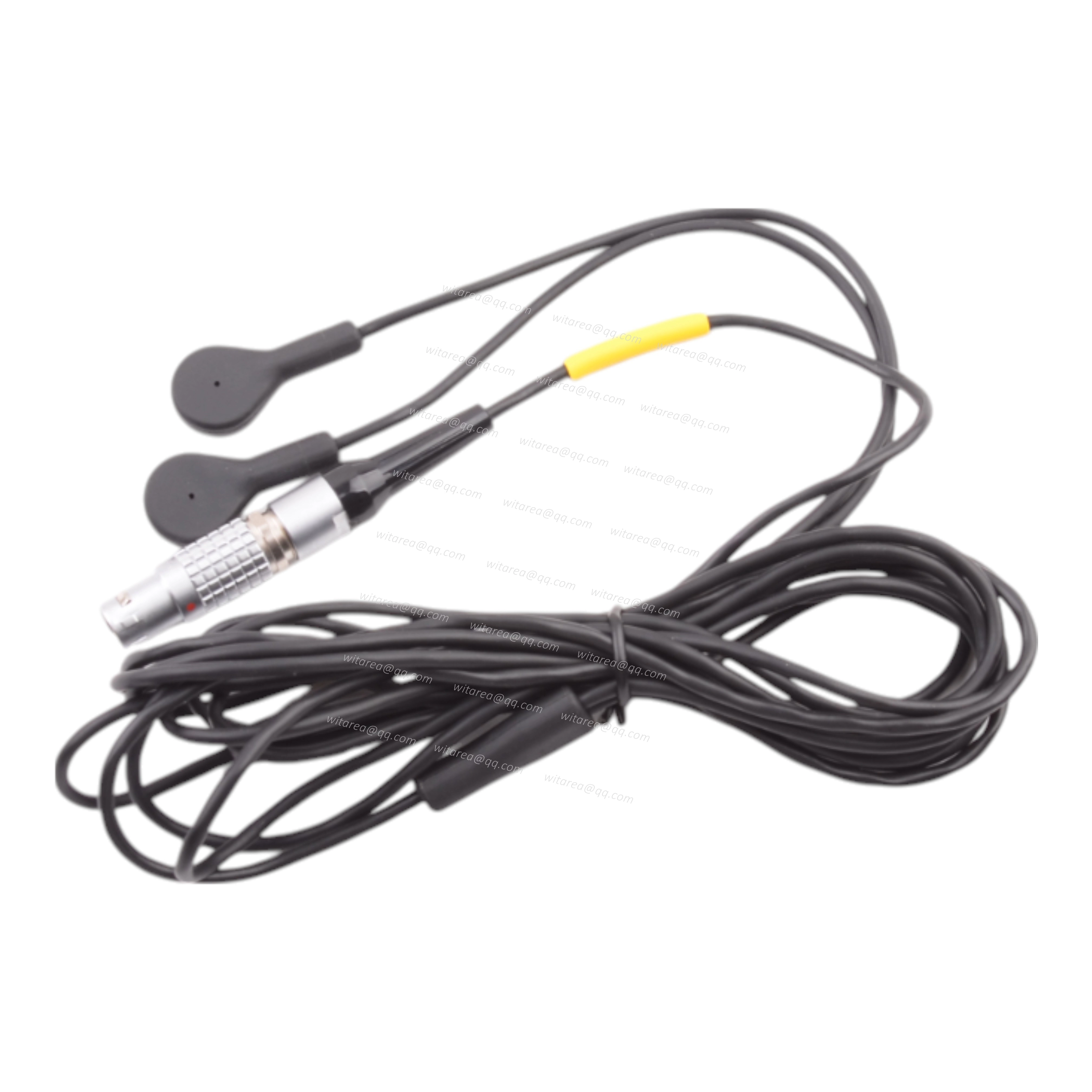 LEMO 1B Connector To Electrode Snap Cable