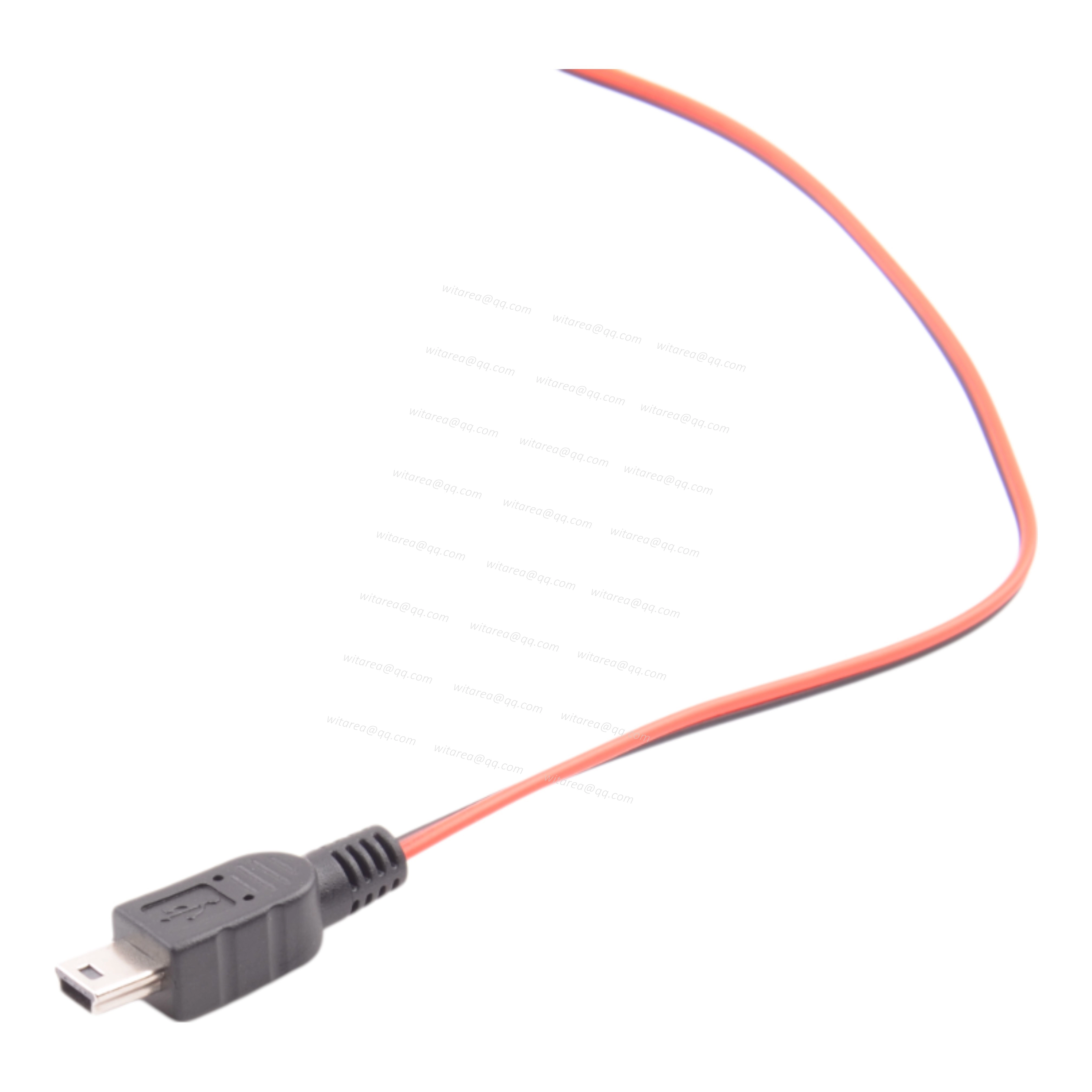 Custom USB Mini B to 2 Leads Electrode Snap Cable