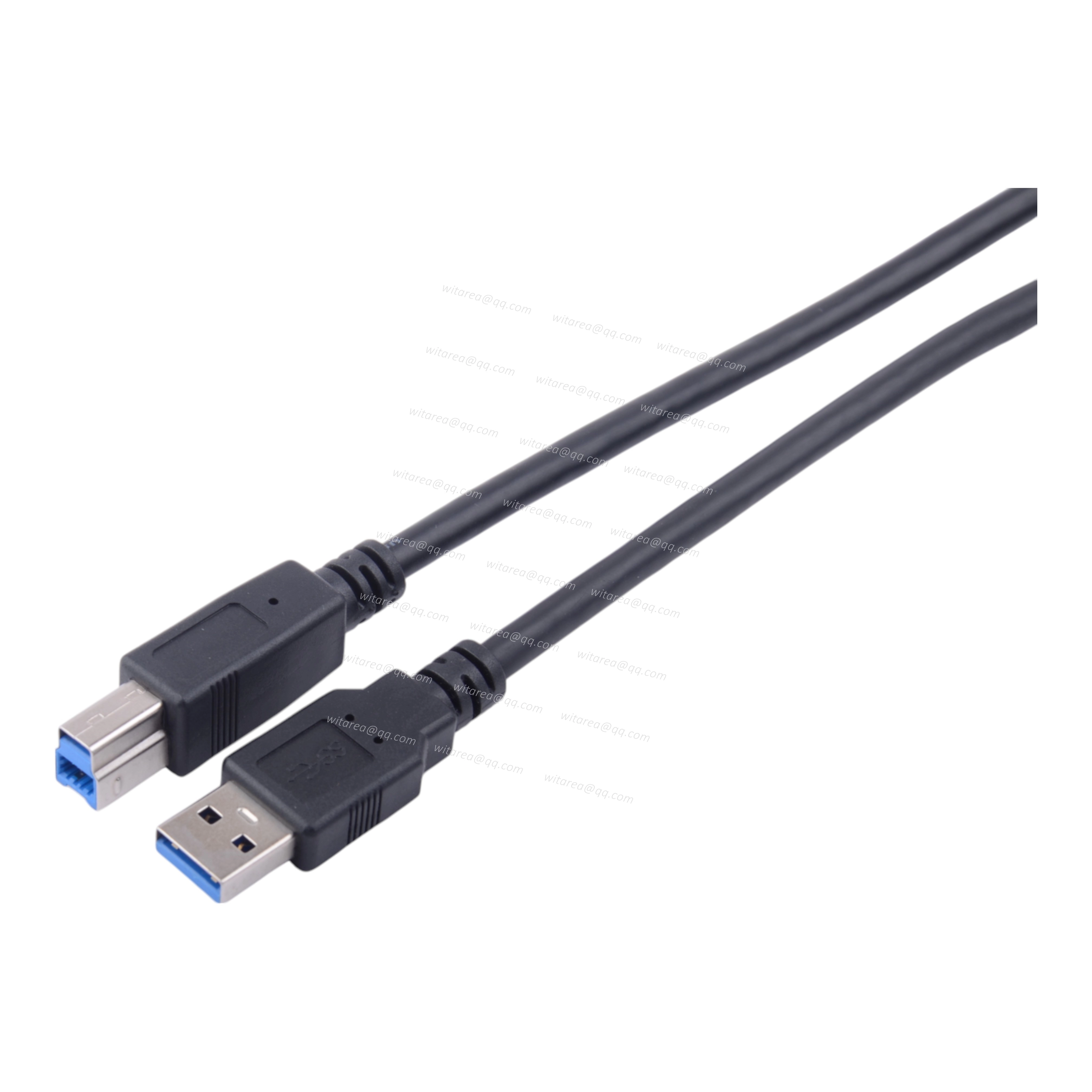 DELOCK Cavo USB 2.0 Da 3 Metri - Connettori USB A A Mini-USB B, Nero, Con Connettore Angolato