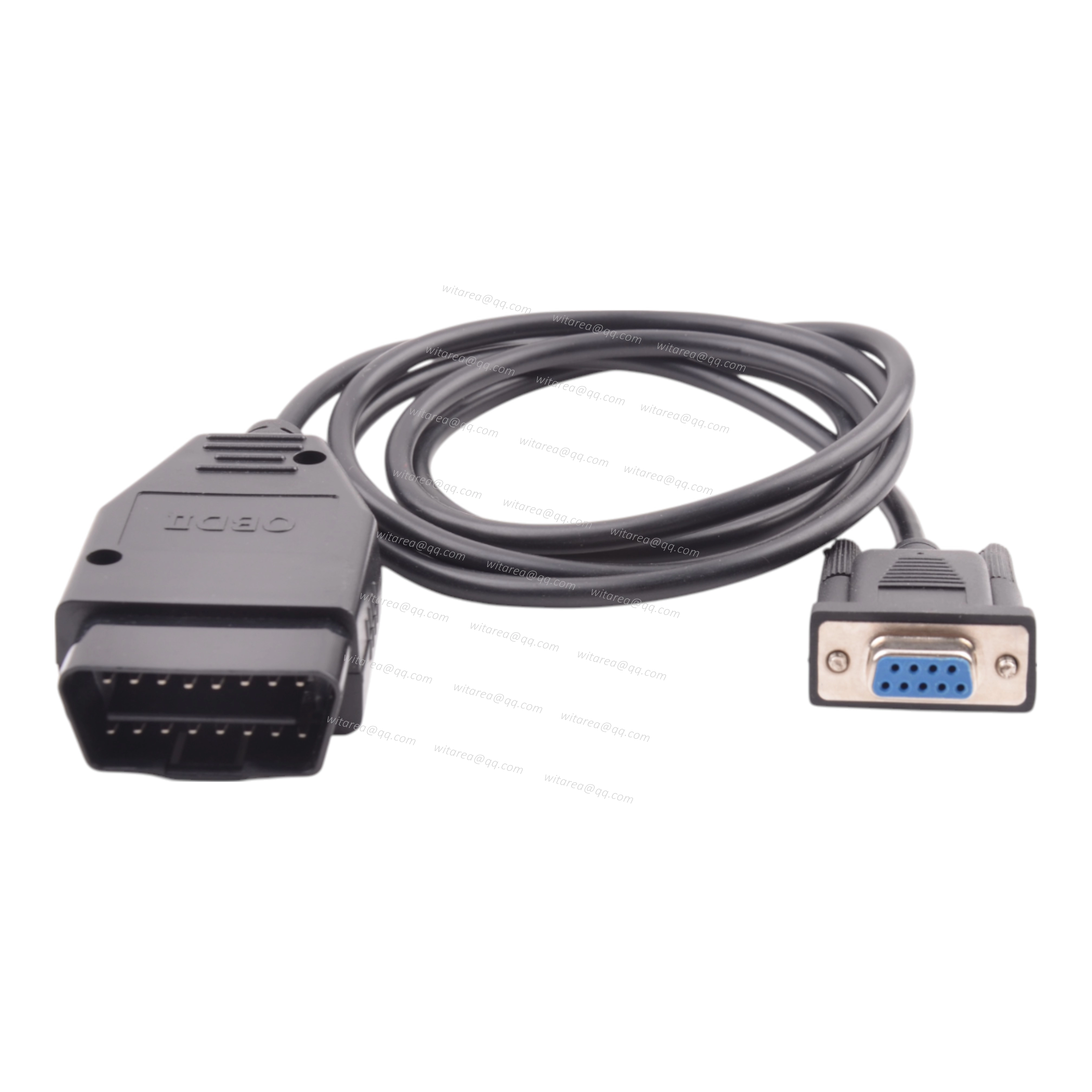 DB9 Female to OBD2 16-Pin Diagnostic Cable
