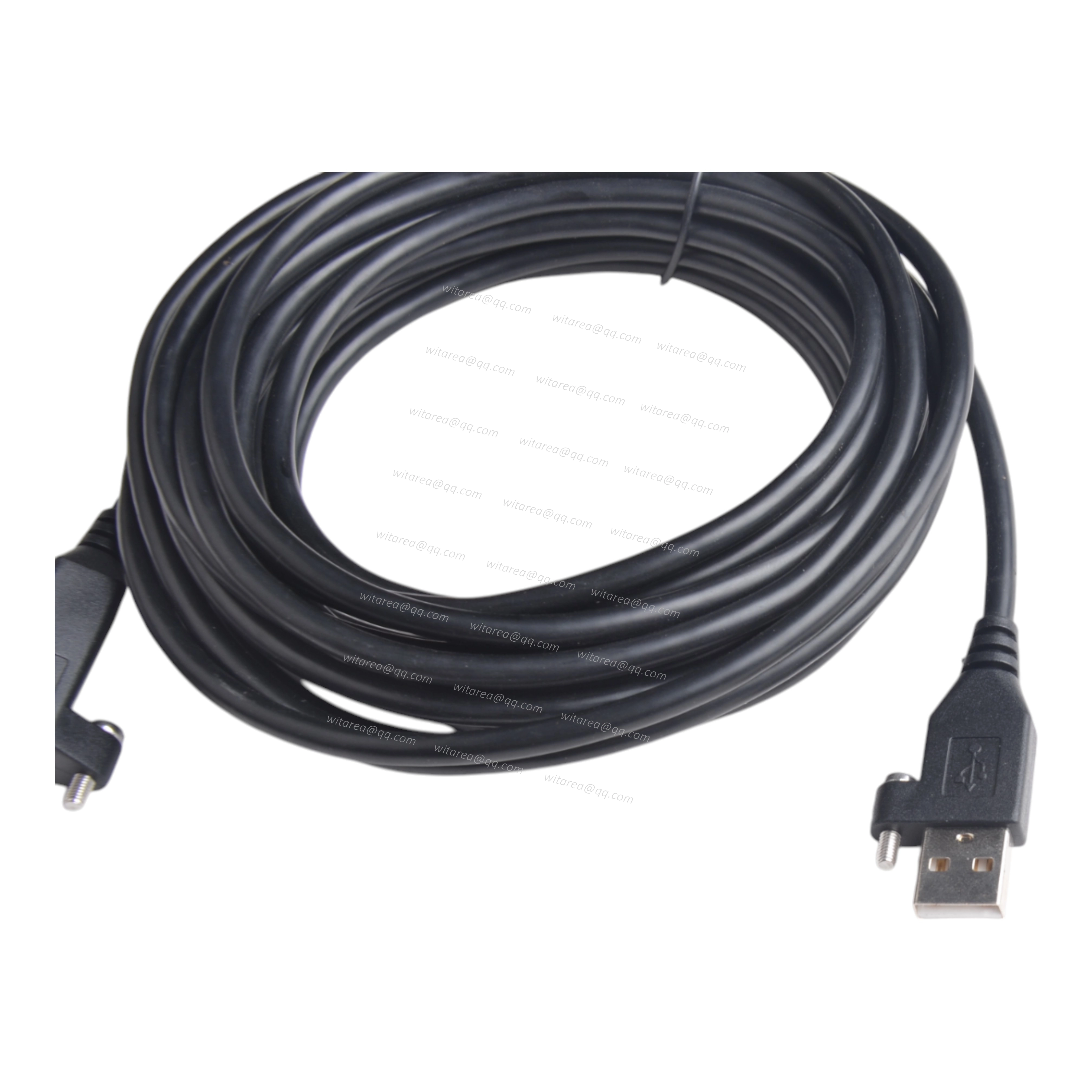 Single Screw Locked USB AM To USB BM Cable