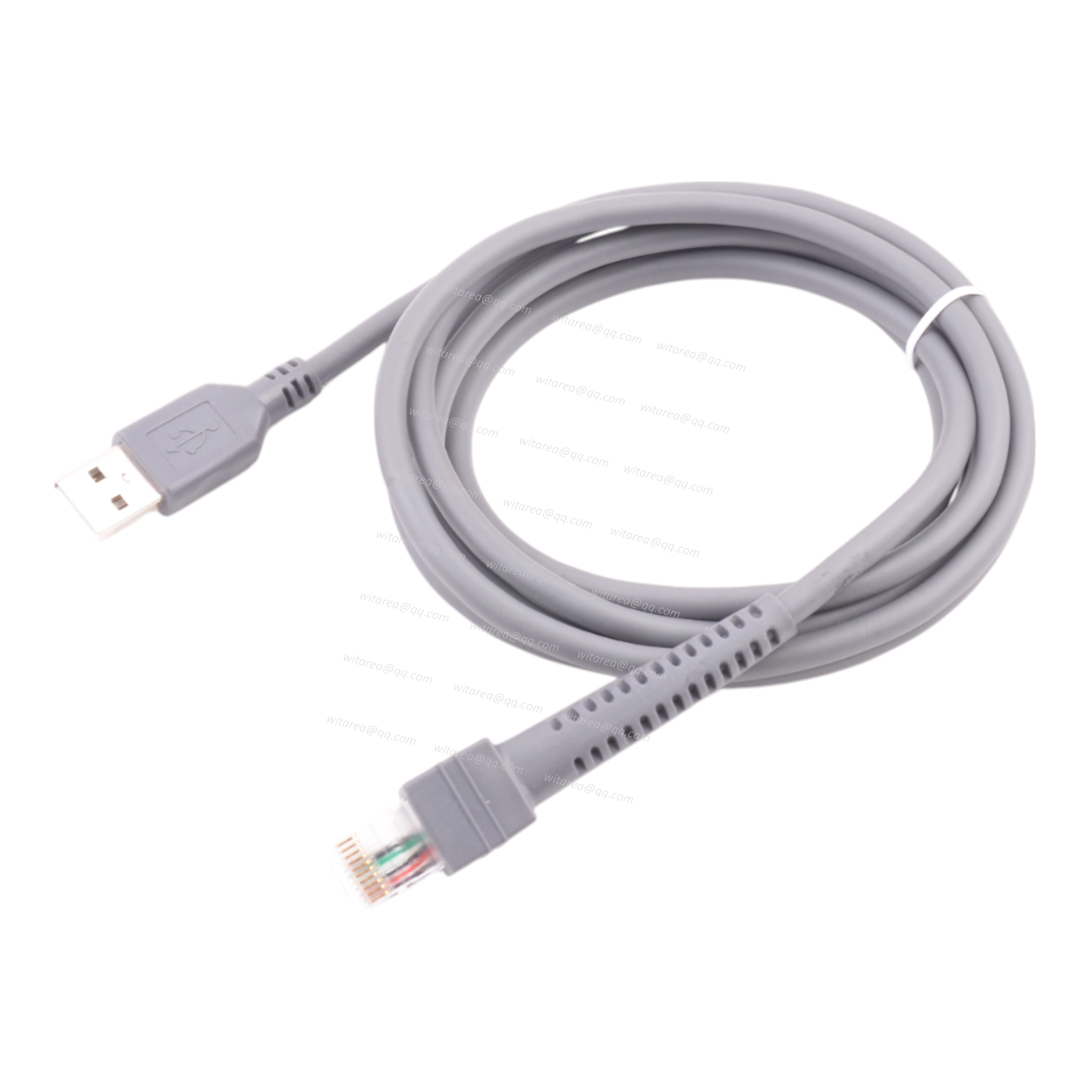 USB AM To 10P10C RJ45 Ethernet Patch Cable