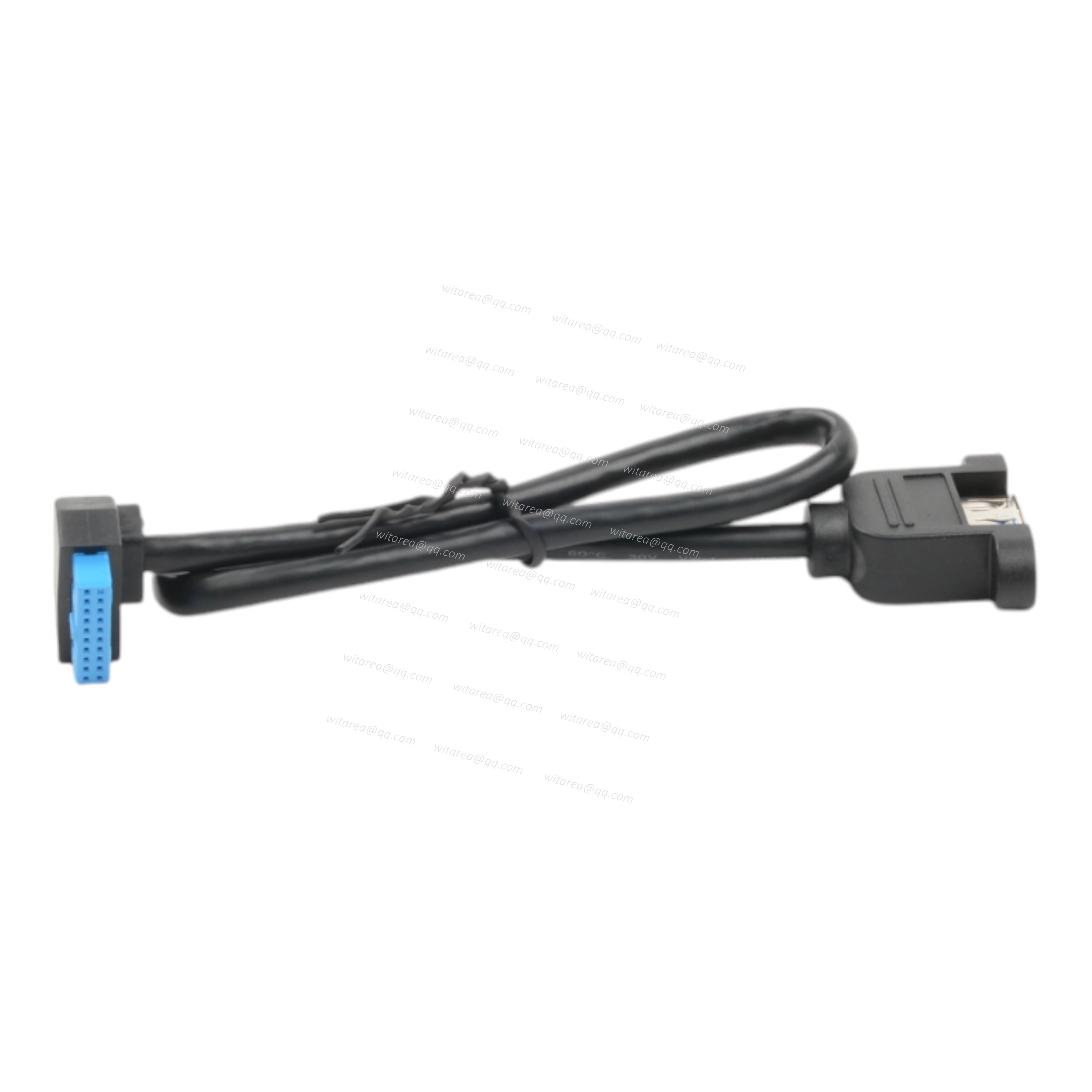 Panel Mount USB 3.0 A Female To 20 Pin Motherboard Header Cable