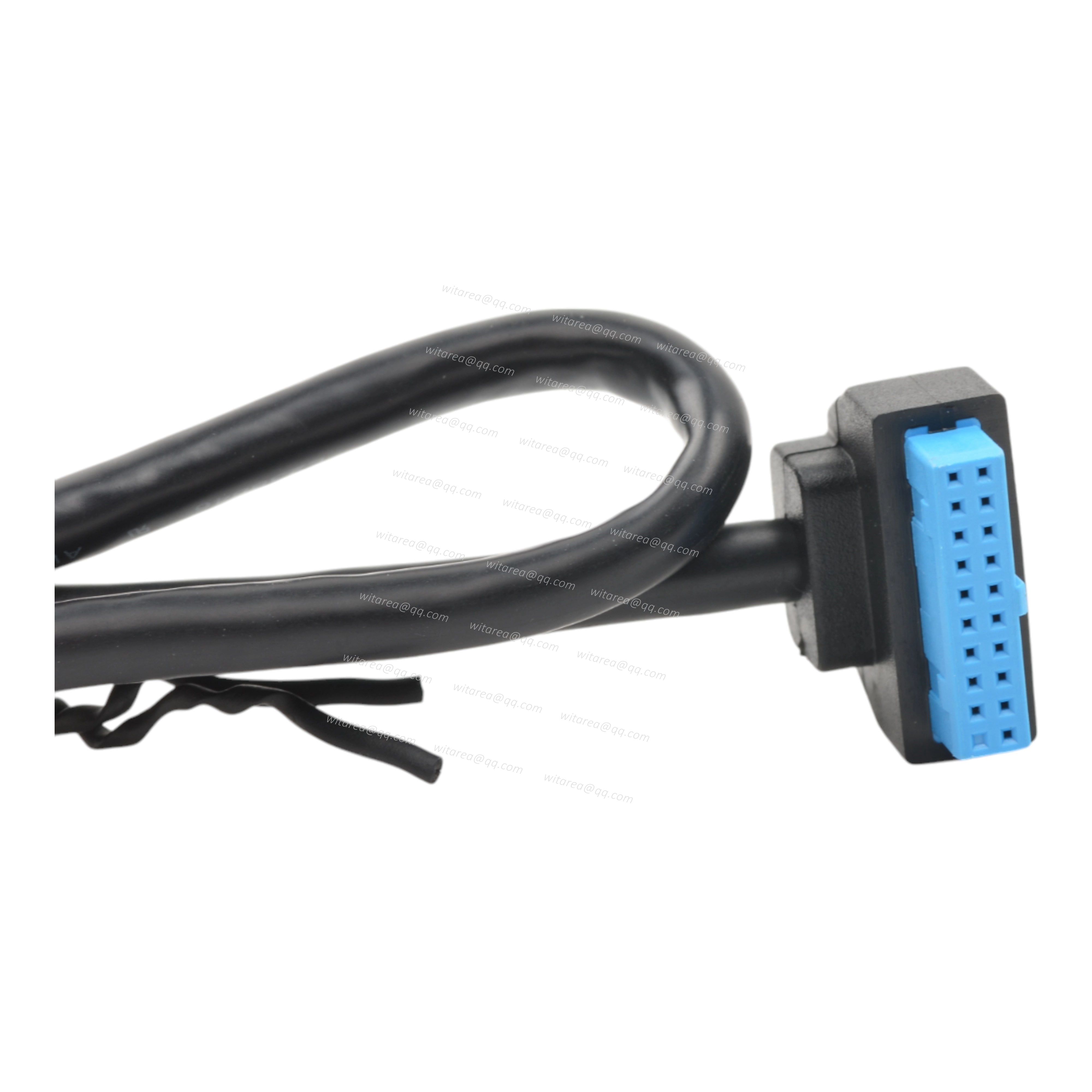 Panel Mount USB 3.0 A Female To 20 Pin Motherboard Header Cable