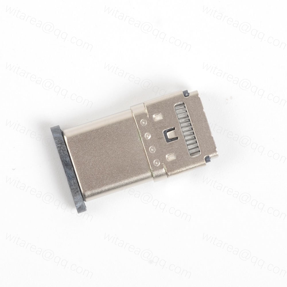 SMT/SMD TYPE C 24PIN Plug Middle Mount,L=15.5MM