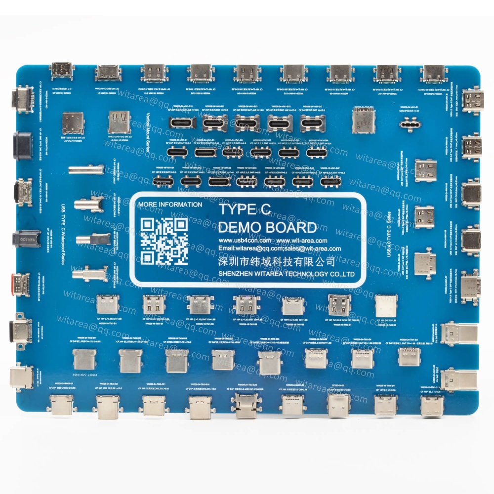 SMT/SMD TYPE C 24PIN Plug Middle Mount,L=13.75MM