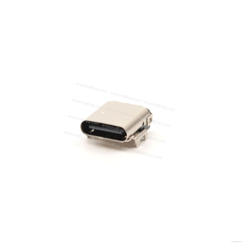USB3.1 TYPE C 24P DIP+SMT receptacle,CH=2.53mm,L=9.6mm,48v 5A 240W